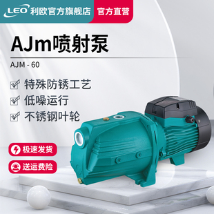 利欧家用增压泵大功率自吸泵抽水喷射泵高扬程水塔抽水太阳能增压