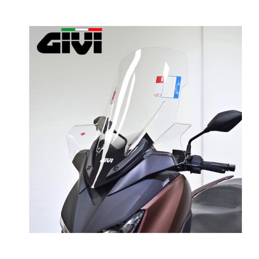 17-22款意大利进口GIVI风挡雅马哈XMAX300改装加高大风挡烟灰挡风