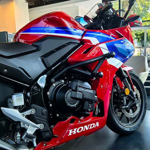 适用于本田CBR500R保险杠改装防摔护杠竞技杠保护杠弹簧杠配件