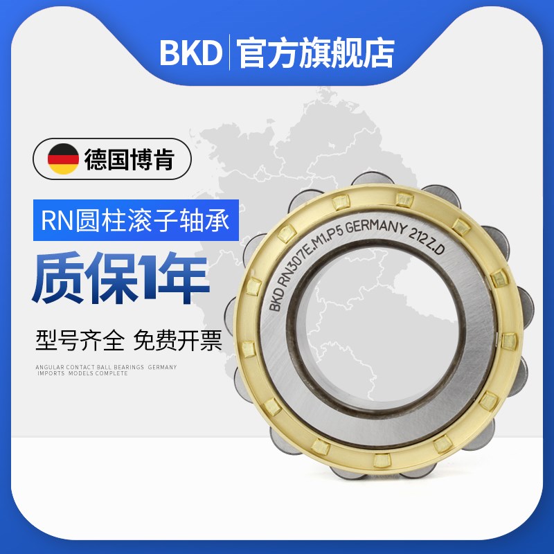 德国BKD进口圆柱滚子轴承RN321 324 328 330 334 336EM/P5