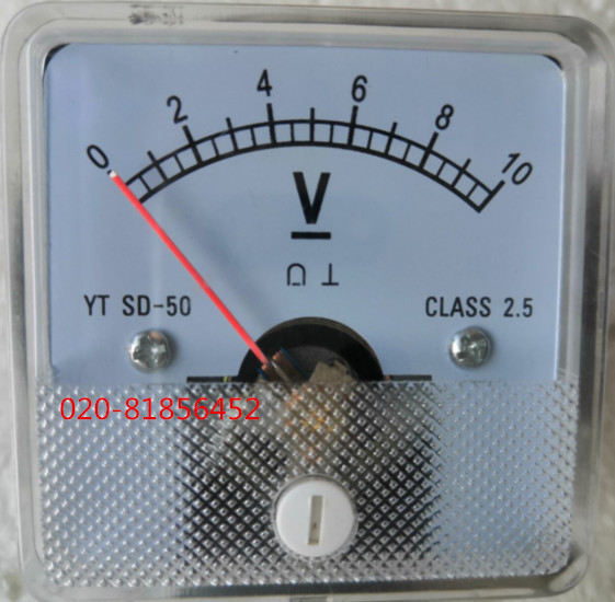 直流电压表SD50-10V SD50-15V SD50-20V SD-50 CLASS 2.5