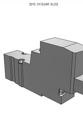 SMC 原装正品SYJ324R-5LOZ-Q 3通电磁阀/先导式 SYJ324M-5LOU-Q