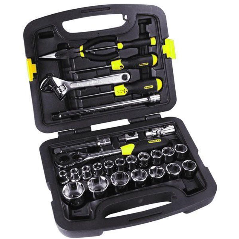 史丹利 28件1/2系列公制套筒组套 组合工具91-938-22