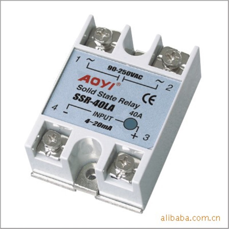厂家直销奥仪电器SSR-25LA 40LA 75LA单相电力调整器无源4-20MA