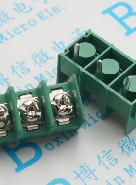 KF7.62-3P 接线端子 接插件 脚距7.62mm 可拼接 3P 绿色