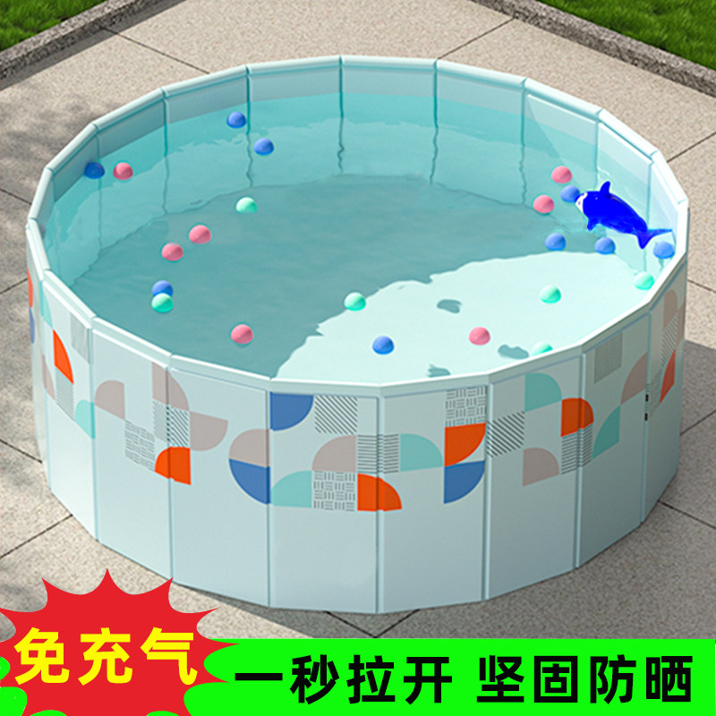 免充气游泳池折叠小型家用儿童室内家庭版O阳台宝宝小充气玩水池