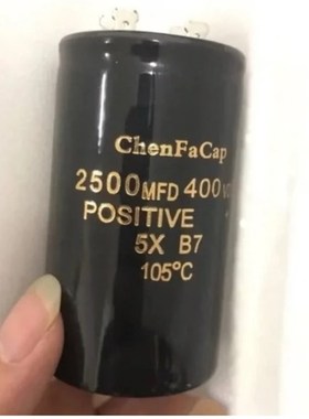 ChenFaCap CD293 250V1500UF 35X50 电解电容器