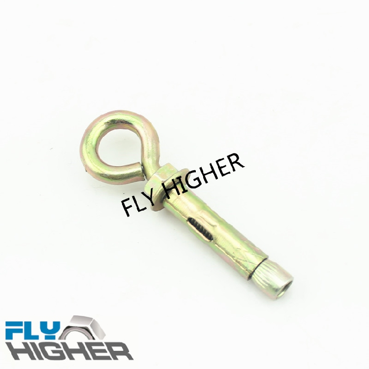 套管壁虎/膨胀螺栓螺丝/带环带圈O型羊眼M6/8/10/12秋千灯具固定