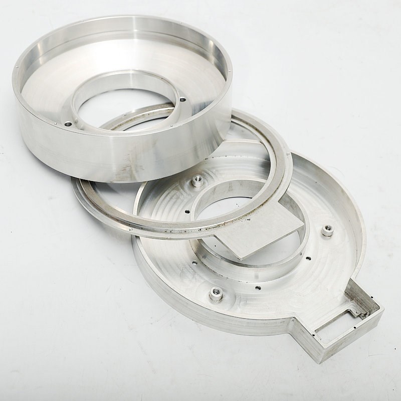 异形光源外壳同轴圆环光源精加工五金零件非标铝制品车床异形件