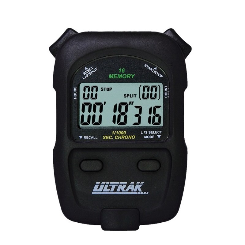 电子秒表DT482G定尔志ULTRAK奥赛克16道2排显示计时器千分一秒