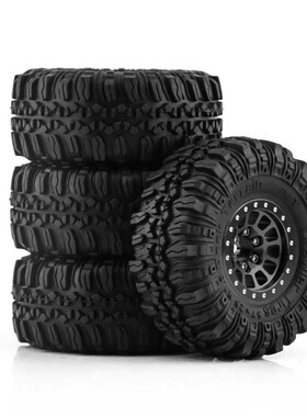 1/18 TRX4M路虎烈马1.0英寸轮胎轮毂 攀爬车铝合金轮毂 SCX24 FMS