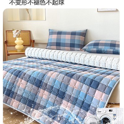 防滑褥子床垫软垫子家用榻榻米保护垫单人租房隔脏薄款床垫被