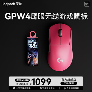 罗技 GPW4鹰眼无线鼠标金士顿限量U盘无线电竞套装