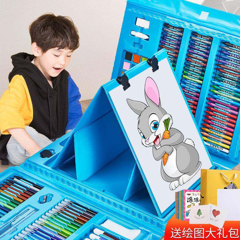 彩笔笔套装儿童画儿画工具绘画水溶性彩色水笔可水洗zqsuxQhj幼园