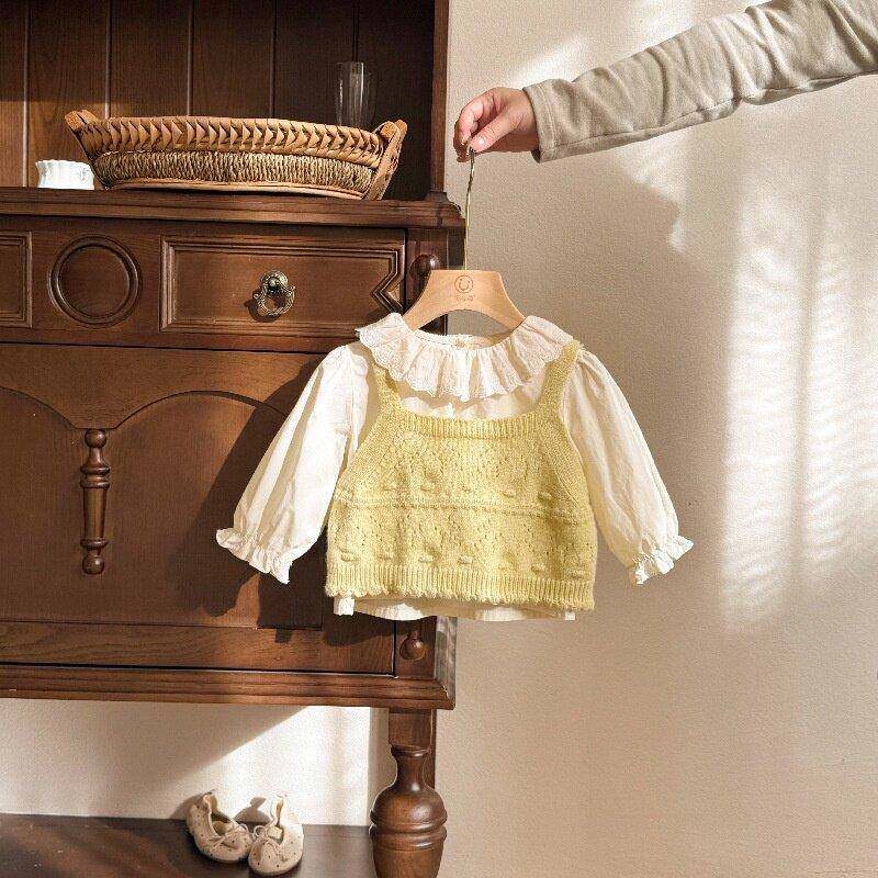 婴儿衣服毛衣春装女宝套装新宝洋款气一岁韩三IEZ版婴幼儿春秋季