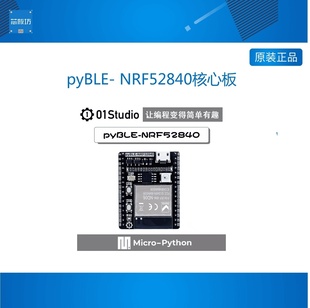 Python开发板 低功耗蓝牙BLE物联网Micro pyBLE NRF52840核心板