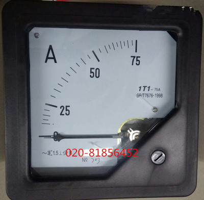 交流电流表1T1-1A 2A 3A 5A 10A 15A 20A 30A 50A 75/5A 75A