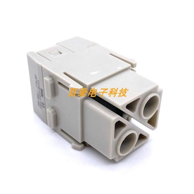 WEVEL威乐重载连接器H2MK-002.1-F 2芯100A带母针模块 哈丁组合