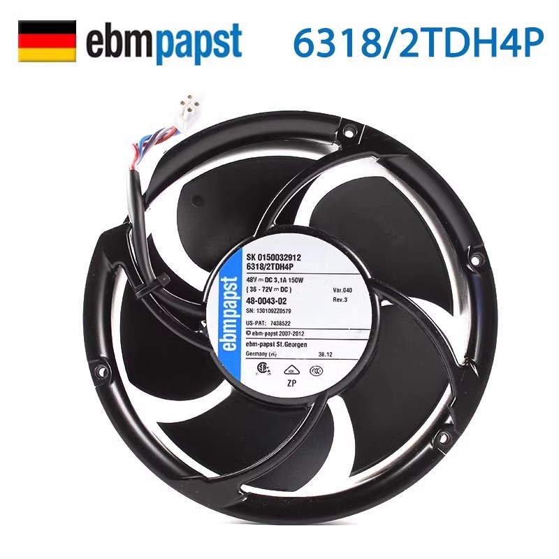 全新原装正品 6318/2TDHHP 2TDH4P 48V 66W/127W 变频器散热风扇