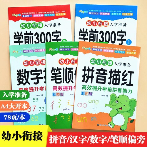 幼小衔接入学准备全套一日一练