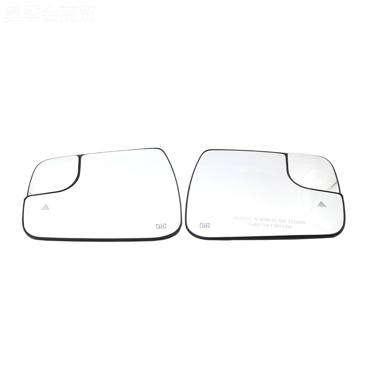 适用道奇RAM 15 000 5MEE0 22019-2021 倒车镜镜片带盲点辅助带加