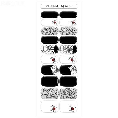 货固葱化凝胶YDQ甲贴粉UV指甲贴纸防现水照灯半变硬美甲贴纸定制