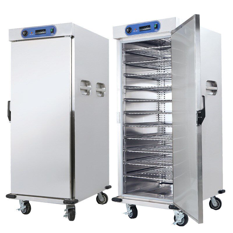 双门宴会保温车商用不锈钢客房食堂酒店宴会移动保温柜保温餐车