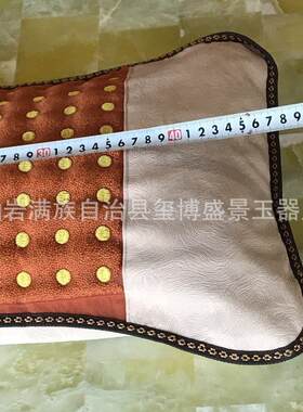 厂家销售 黄土球温敷枕 负离子岫玉锗石保健远红外床垫 理疗馆