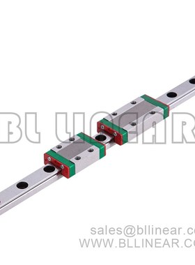 微型导轨方滑块MGN9C MGN07 MGN15  高精度国产线性滑轨厂家