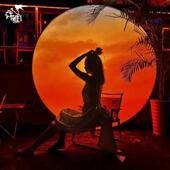 户外创意流浪落日灯网红打卡商场街道景区夕阳黄昏景观装 饰氛围灯