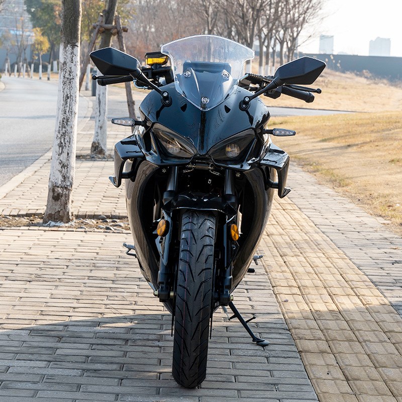 跨境出口DK200全新摩托车跑车国四电喷风冷6档单缸趴赛燃油机车