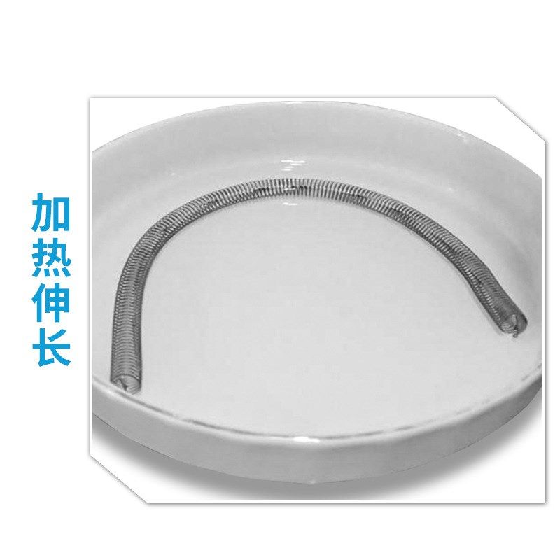 厂价销售全自动温控加热伸长冷却收缩镍钛双程形状记忆合金弹簧