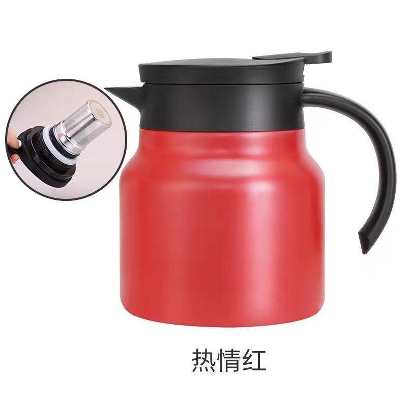 不锈钢真空小容量显温保温壶家用老白茶焖茶壶泡茶壶礼品焖壶便携