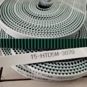 电梯门机HTD5M PU展鹏门机皮带带钢丝同步带 3060 2460 3070