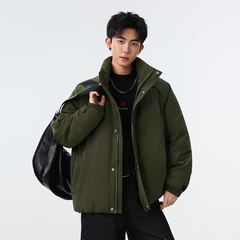 追素TS冬季2025新款男生立领90羽绒服男士加厚保暖休闲防寒外套