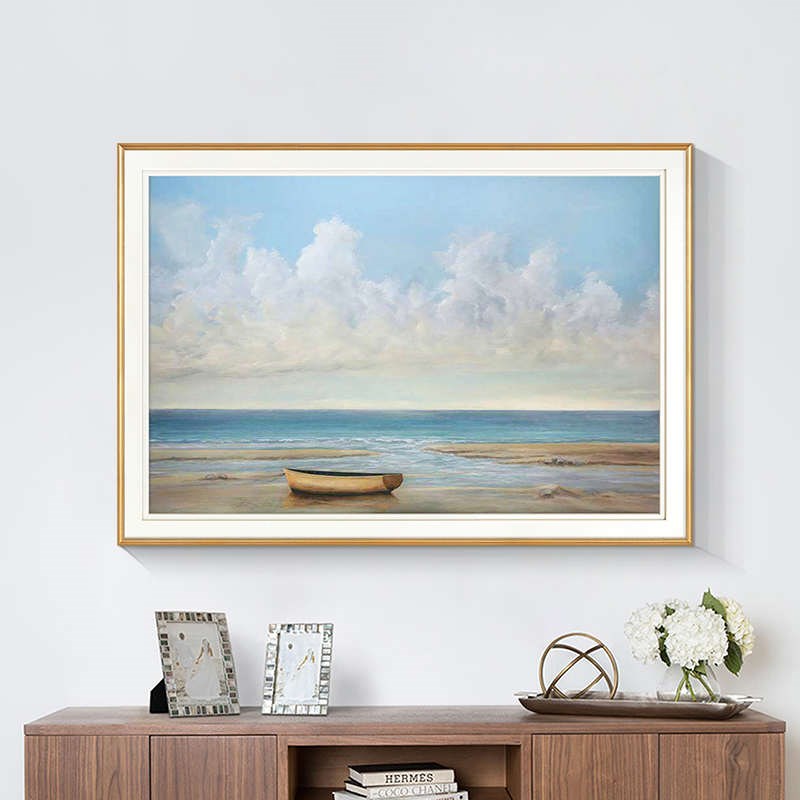 现代简美装饰画客厅挂画餐厅卧室玄关过道风景墙壁画欧式床头挂画