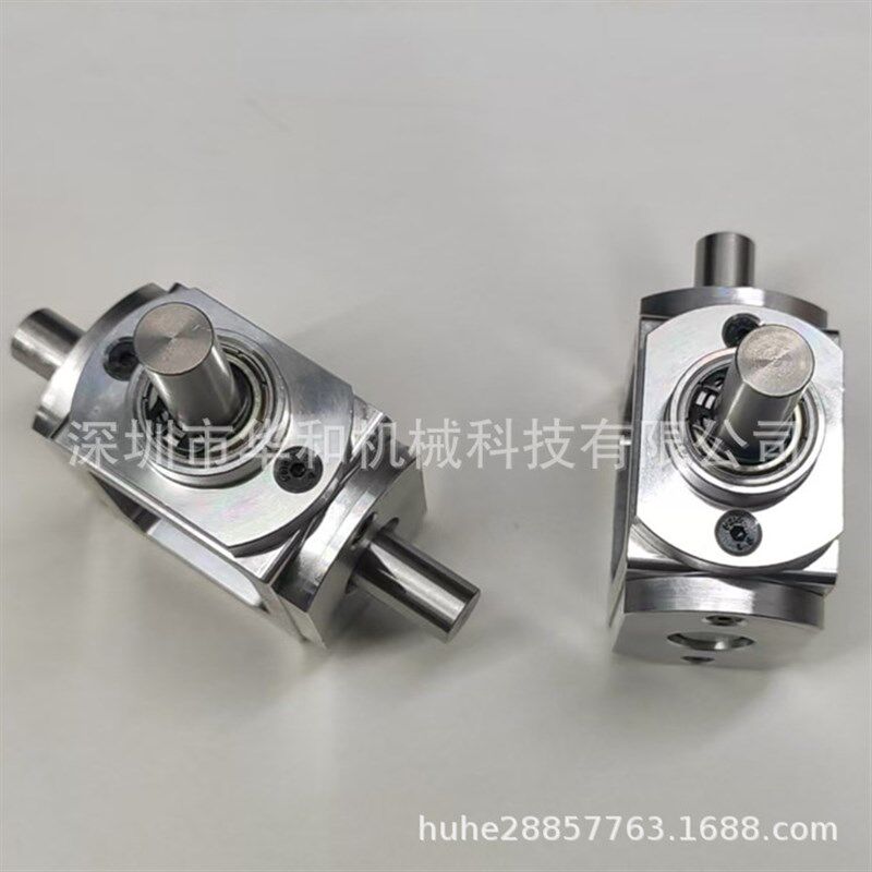 小型1:1T型十字换向器轴径10直角传动变速箱伞齿减速齿轮箱转动