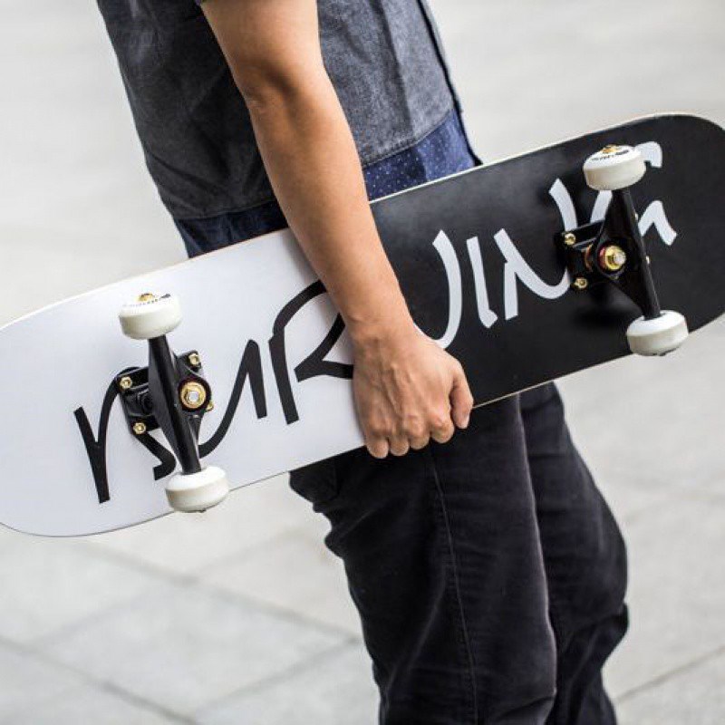 Nen滑板版初学者成人男女儿童8四轮双翘滑板Q车6到12岁可转弯