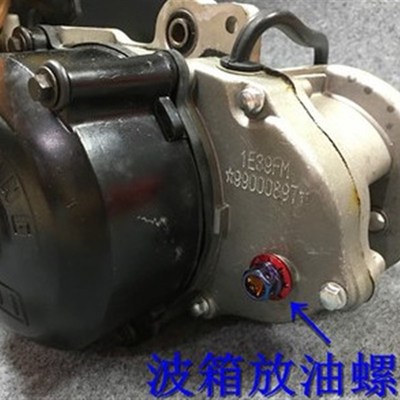 2冲程DIO18/28期35/34期小龟改装波箱螺丝 齿轮螺丝 不锈钢幻彩