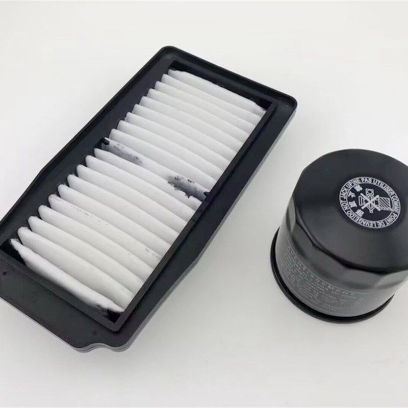 适用铃木GW250SF机油滤芯DL250机滤机油滤清器机油格GSX250R空滤