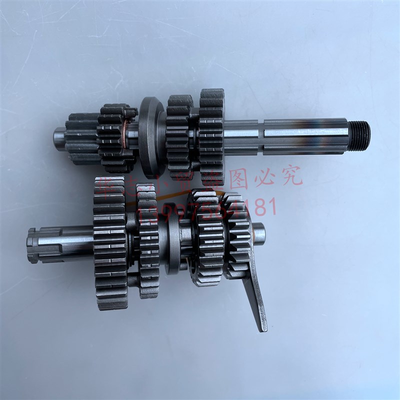 适用豪爵弯梁车HJ110-A-E喜运110-2A-2C-2D主副轴挡位齿轮变速齿