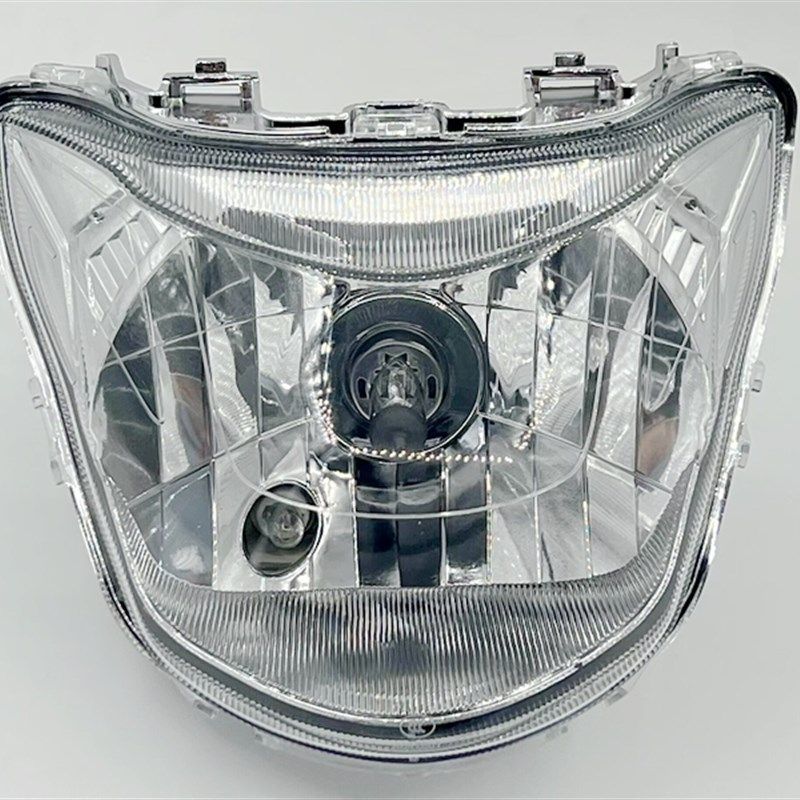 适用轻骑铃木踏板车乐至前照灯QS110T大灯总成UR110车头灯