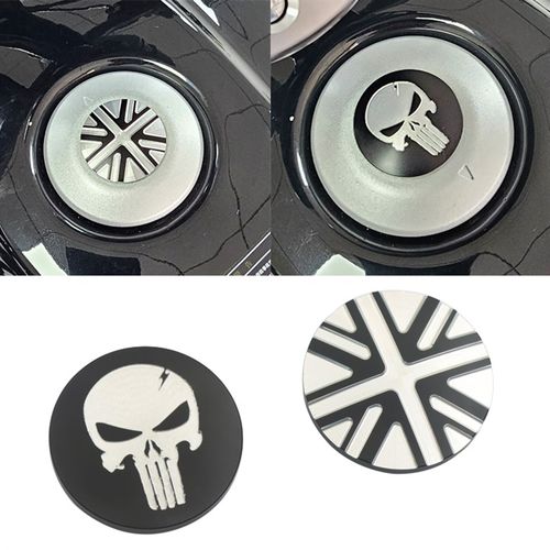 适用奔达灰石250拿破仑250黑旗500改装油箱盖装饰盖保护罩配件