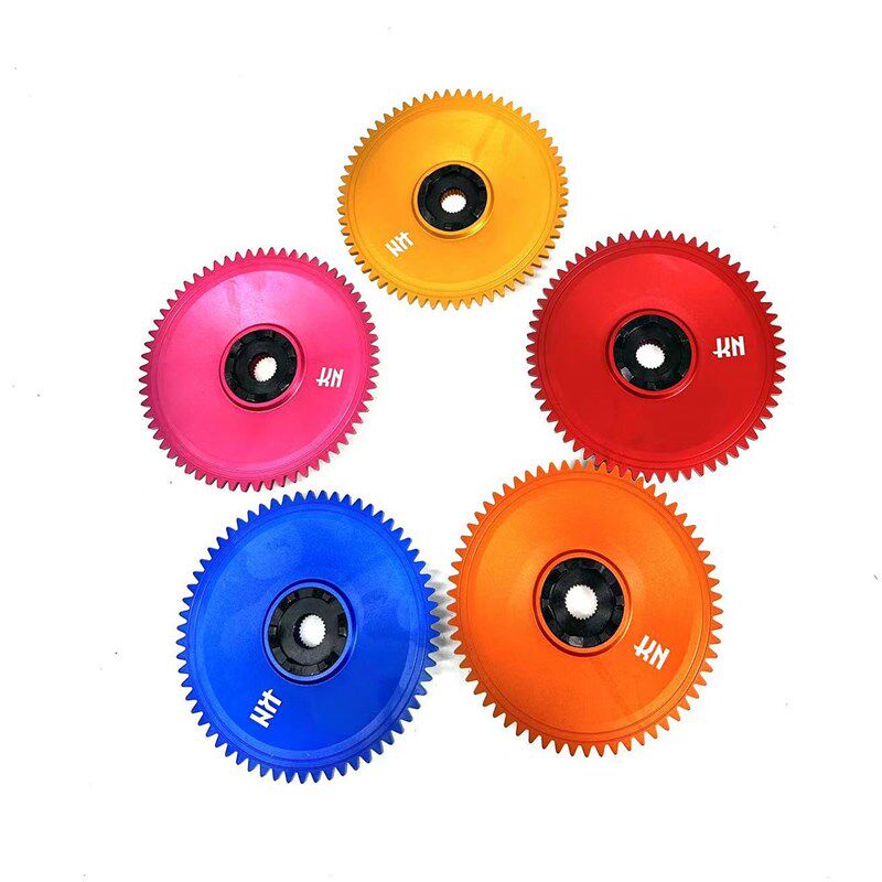 适用本田大轴DIO50改装风叶ZX50改装轻量化 铝 普利盘飞盘 打火盘