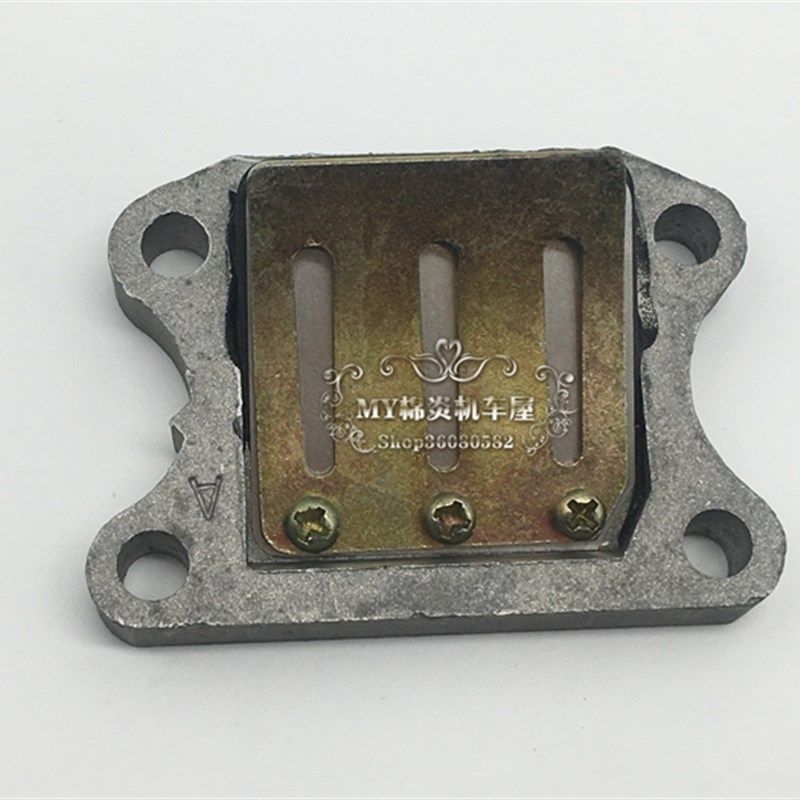 适用 春兰小松鼠 CL50QT DIO50 吸气座 进气座 进气阀 簧片阀