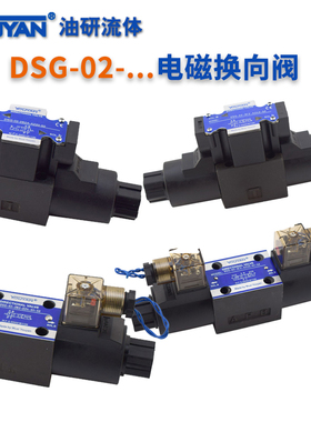 DSG-02-3C2/3C4/3C60/2D2-DL液压阀A220电磁换向阀DSG-02-2B2-D24