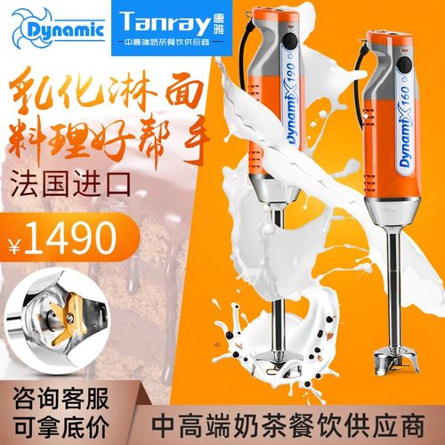 法国DYNAMIC商用电动手持搅拌机手持式家用烘焙乳化淋面均质机
