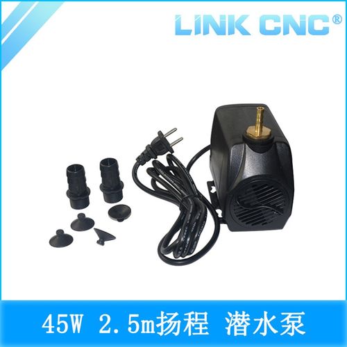 雕刻机水泵潜水泵水族鱼缸机械主轴电机循环冷却潜水泵