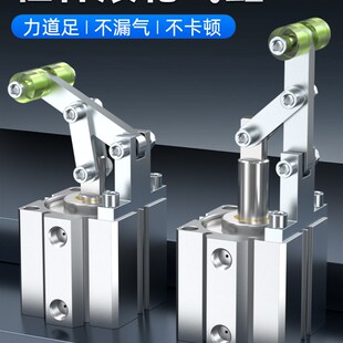 ACL63X34亚德客型滚轮型杠杆式 阻挡气缸大全小型气动换向开关阀门