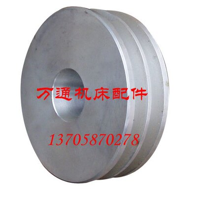 M120W外园磨床配件 主轴皮带轮 二槽铝合金配主轴